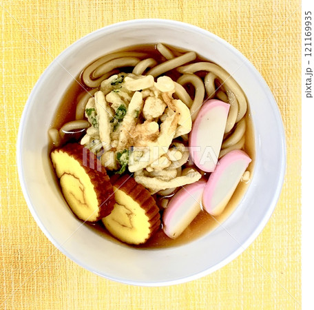 家庭料理　煮込みうどん 121169935