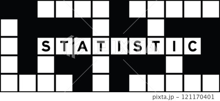 Alphabet letter in word statistic on crossword puzzle background Alphabet letter in word statistic on crossword puzzle background 121170401