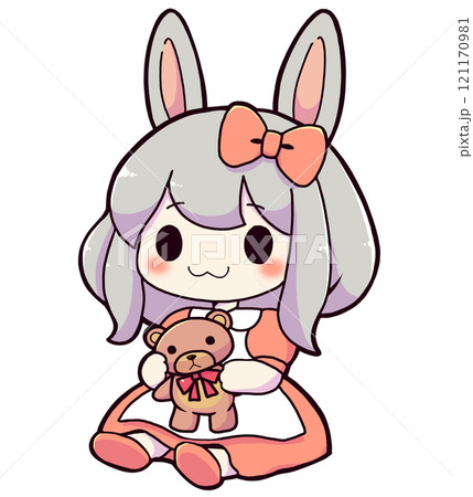 うさ耳の女の子 うさ耳の女の子 121170981