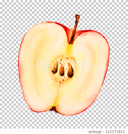 half of apple 121171811