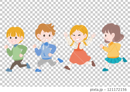 Children running 121172156