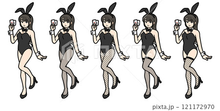 バニーガール（アジア人） 121172970