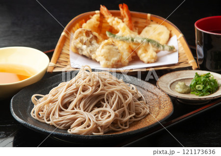 天ざる蕎麦 天ざる蕎麦 121173636