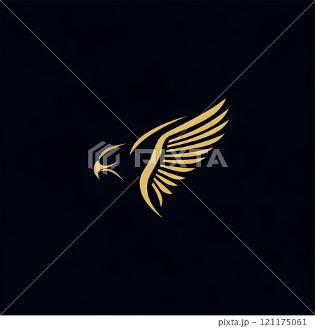 Majestic Wild Eagle Bird icon logo symbol Majestic Wild Eagle Bird icon logo symbol 121175061