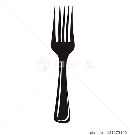 Fork utensil icon tool logo tableware 121175140