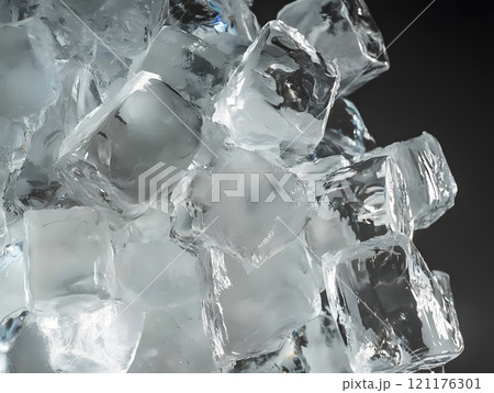 Icy Ice cube crystal freeze clear frozen cold freezing	 Icy Ice cube crystal freeze clear frozen cold freezing	 121176301