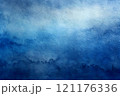 It resembles a beautiful painting of a blue sky with clouds 121176336