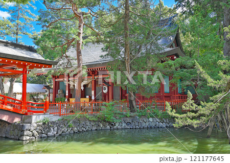 【生島足島神社】 長野県上田市下之郷中池西 121177645