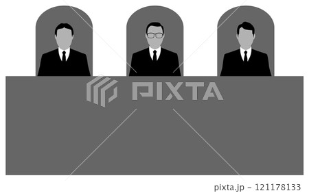 三人の裁判官 121178133
