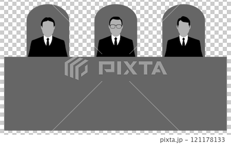 三人の裁判官 121178133