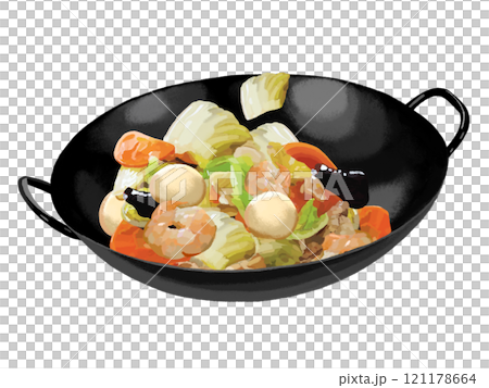 八宝菜（両手中華鍋） 121178664