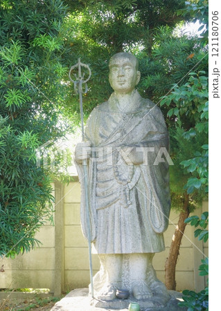 なごや七福神めぐり 宝珠院 泰澄大師像 なごや七福神めぐり 宝珠院 泰澄大師像 121180706