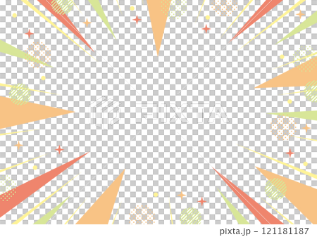 Concentrated lines, orange, yellow, yellow-green, pop, geometric, frame Concentrated lines, orange, yellow, yellow-green, pop, geometric, frame 121181187