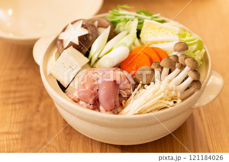 鶏の水炊き鍋 121184026