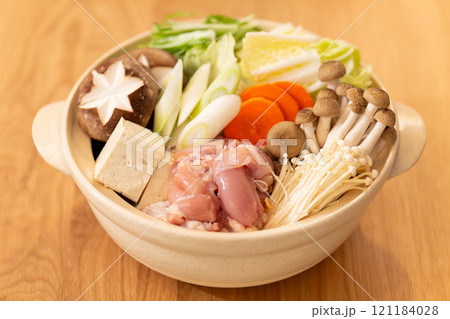 鶏の水炊き鍋 鶏の水炊き鍋 121184028