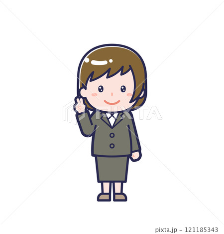 スーツ／女性 14 121185343