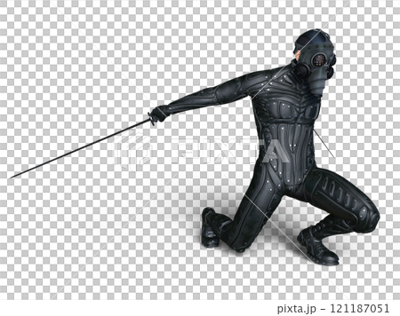 Cyber swordfighter 121187051