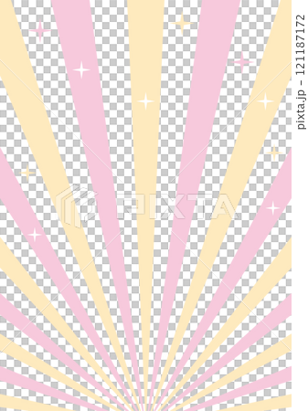 Radiation vertical background pink yellow glitter 121187172