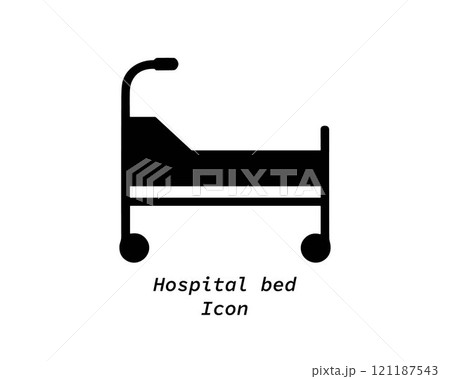 Hospital Bed Icon Hospital Bed Icon 121187543