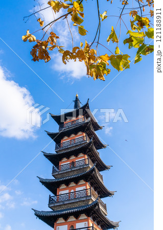 パゴダ 塔婆 仏塔 121188911