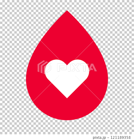 献血のアイコン 121189358