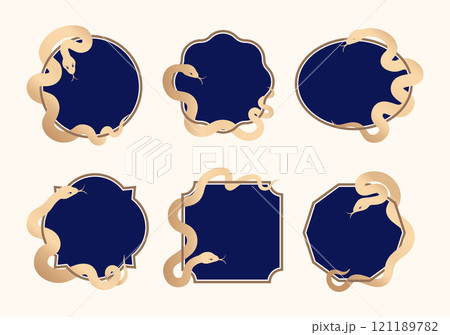 蛇 ヘビ 巳 121189782