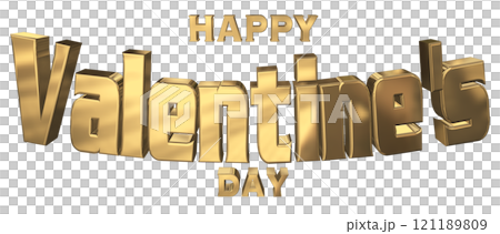 3DCG角色「情人節快樂/情人節快樂」金、金 121189809