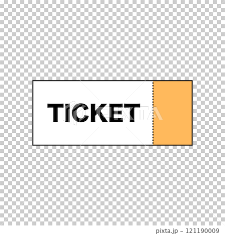 チケットのイラスト 121190009