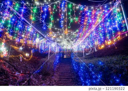 妙義山 天空のイルミネーション 妙義山 天空のイルミネーション 121190322