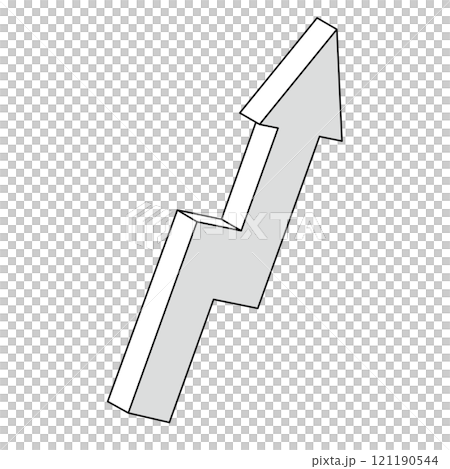 Isometric_Simple and easy-to-use three-dimensional arrows Isometric_Simple and easy-to-use three-dimensional arrows 121190544