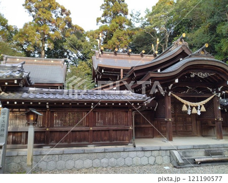 冬の尾張多賀神社 パワースポット 冬の尾張多賀神社 パワースポット 121190577