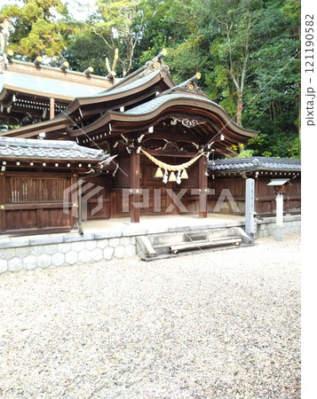 冬の尾張多賀神社 パワースポット 冬の尾張多賀神社 パワースポット 121190582