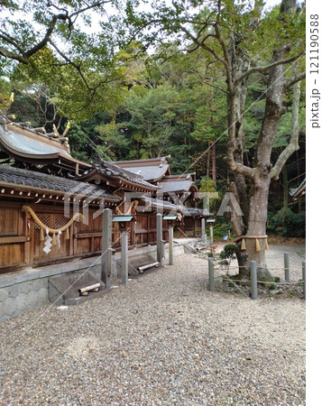 冬の尾張多賀神社 パワースポット 冬の尾張多賀神社 パワースポット 121190588