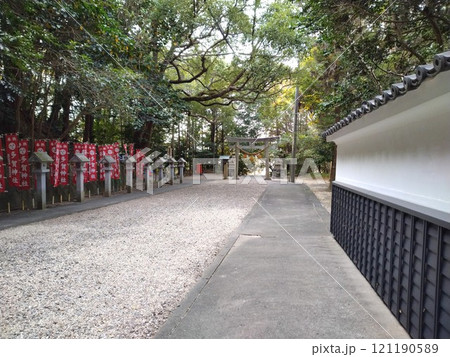 冬の尾張多賀神社　パワースポット 121190589