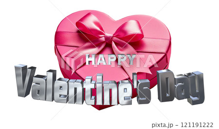 3DCG文字「Happy Valentine's Day/ハッピーバレンタインデー」シルバー,銀 3DCG文字「Happy Valentine's Day/ハッピーバレンタインデー」シルバー,銀 121191222