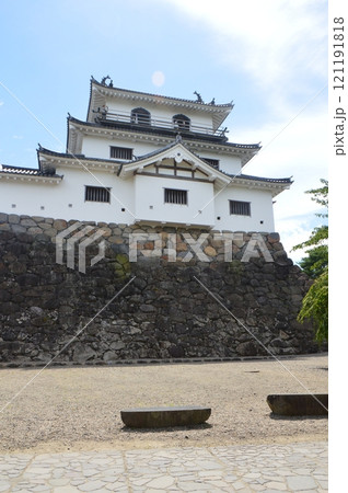 白石城の三階櫓(天守閣)(益岡公園/宮城県白石市益岡町1-16) 白石城の三階櫓(天守閣)(益岡公園/宮城県白石市益岡町1-16) 121191818