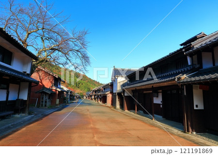 【福井県】快晴の宿場町「熊川宿」 121191869