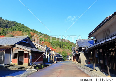【福井県】快晴の宿場町「熊川宿」 【福井県】快晴の宿場町「熊川宿」 121191897