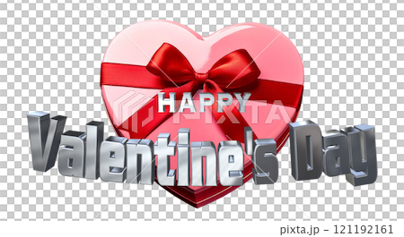 3DCG角色「情人節快樂/情人節快樂」銀、銀 121192161