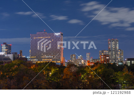 ダブルツリーbyヒルトン大阪城周辺の夜景 121192988