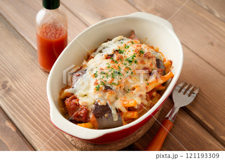 茄子のミートグラタン 121193309