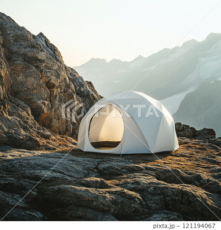 Mockup tent for your design. 121194067