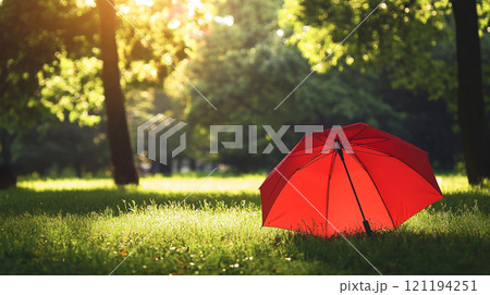 Blank umbrella mockup for your design. 121194251