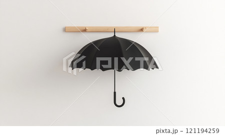 Blank umbrella mockup for your design. 121194259