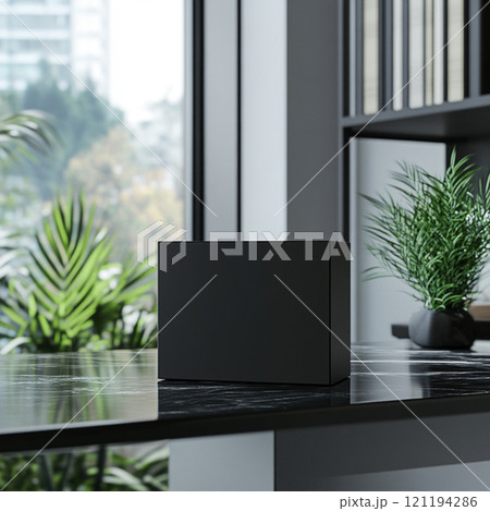 Mockup box on white background. 121194286