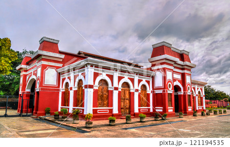 Abandoned Railway Station in Granada, Nicaragua, Central America Abandoned Railway Station in Granada, Nicaragua, Central America 121194535