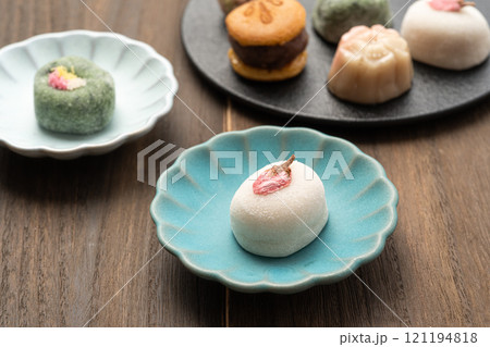 美味しい和菓子のイメージ 美味しい和菓子のイメージ 121194818