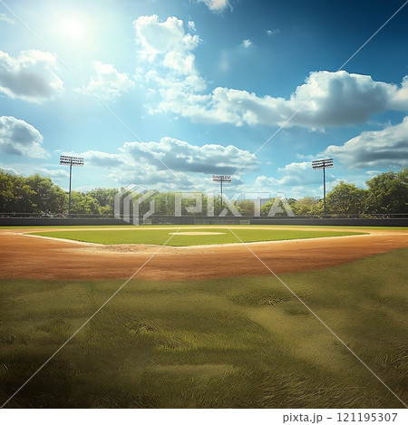 Baseball field, amateur field Baseball field, amateur field 121195307