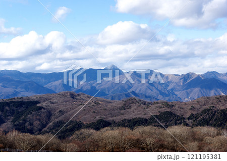 横根高原からの風景 皇海山方面 横根高原からの風景 皇海山方面 121195381