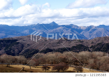 横根高原からの風景　皇海山方面 121195383